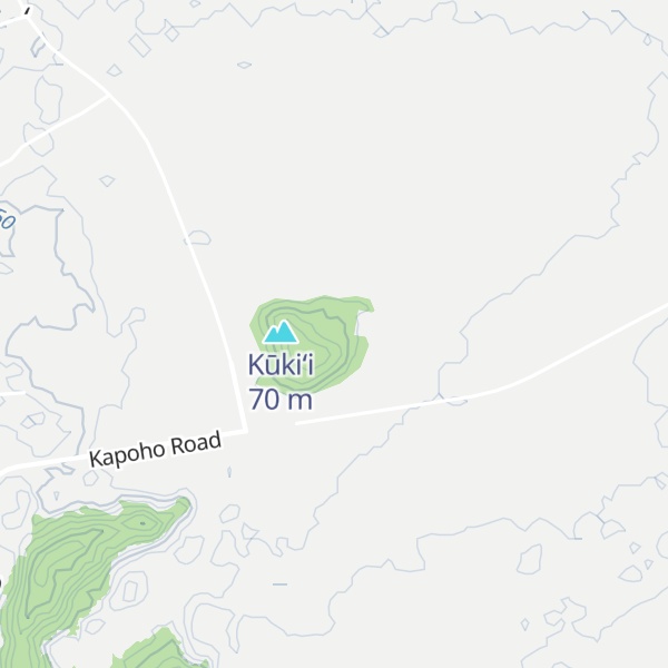 Map of Puʻukūkae