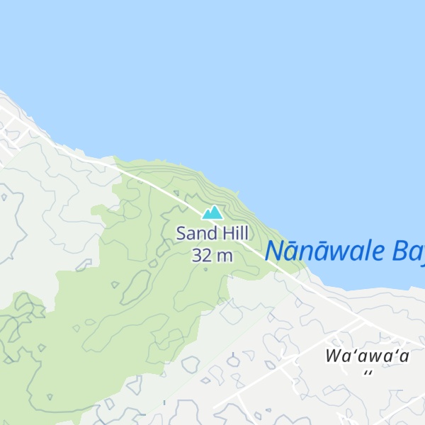 Map of Sand Hill