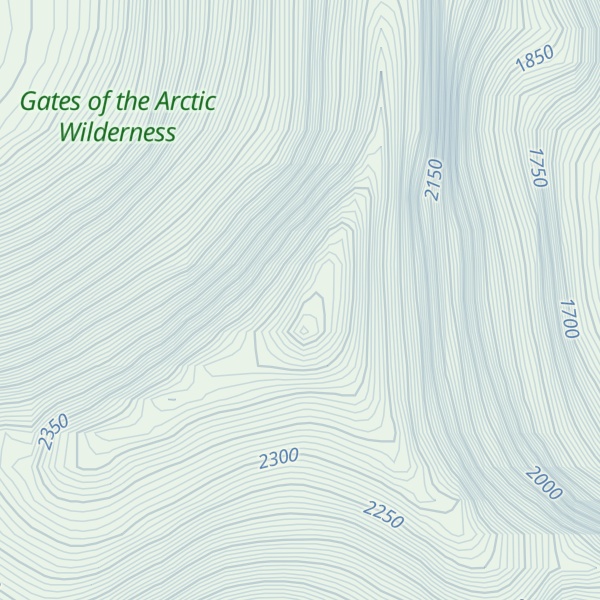 Map of Mount Igikpak