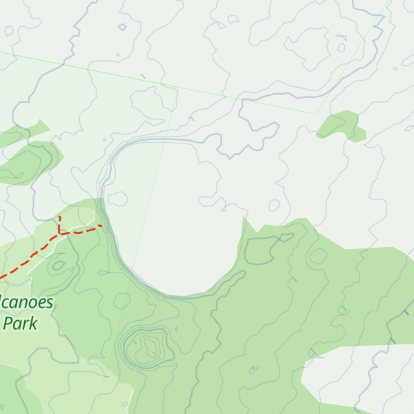 Map of Nāpau Crater