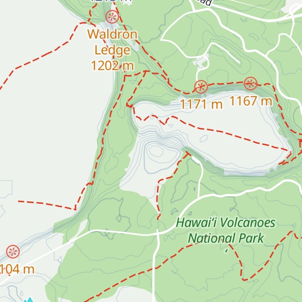 Map of Puʻu Puaʻi