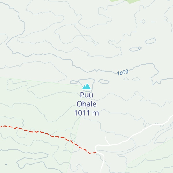 Map of Puu Ohale