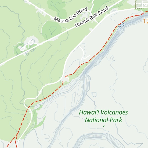 Map of Kīlauea