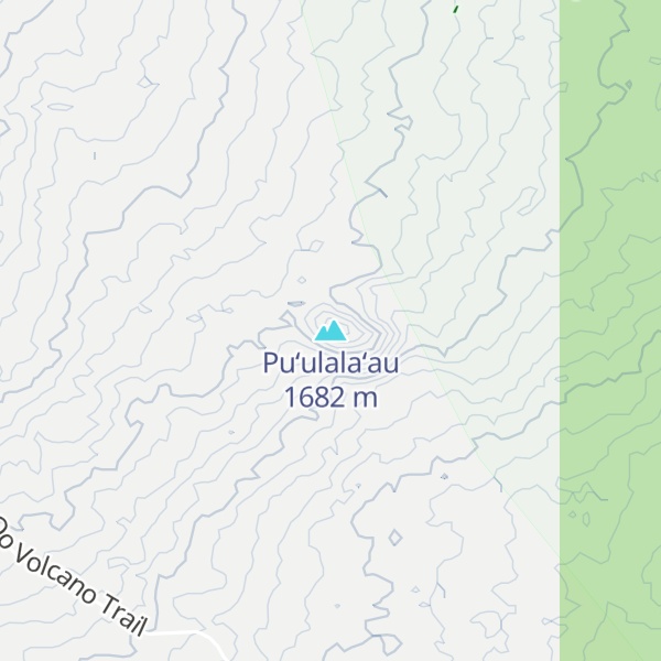 Map of Puʻulalaʻau