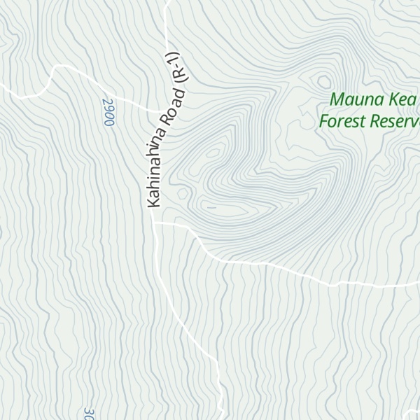 Map of Puʻukanakaleonui