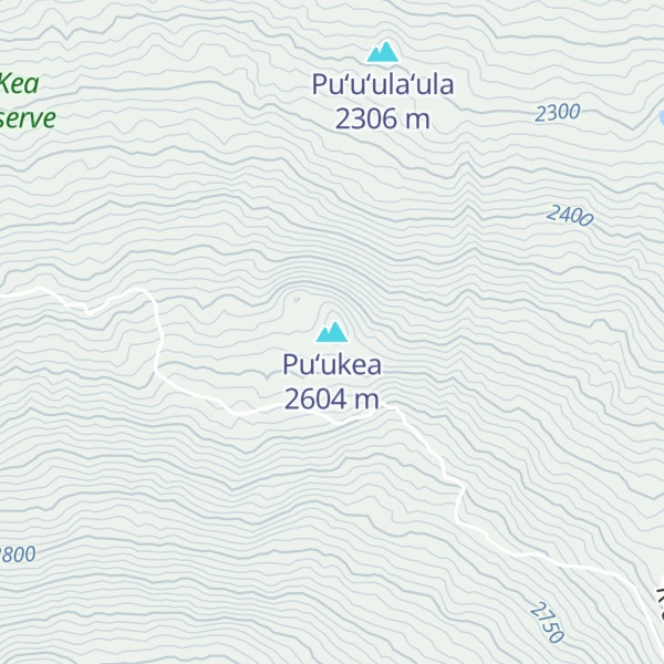 Map of Puʻukea