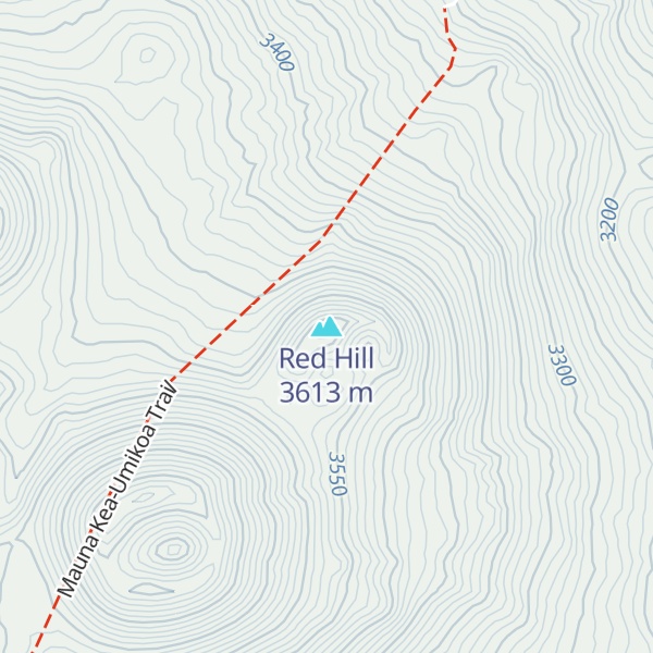 Map of Red Hill