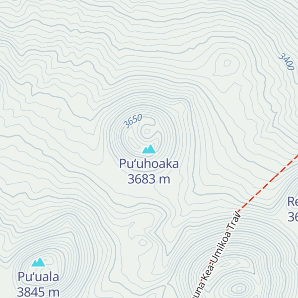 Map of Puʻuhoaka