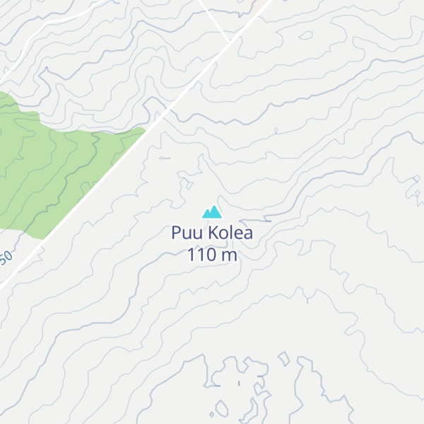 Map of Puu Kolea