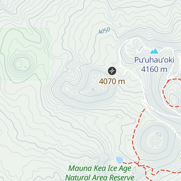 Map of Puʻupoliʻahu