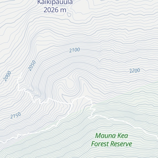 Map of Kaluamakani