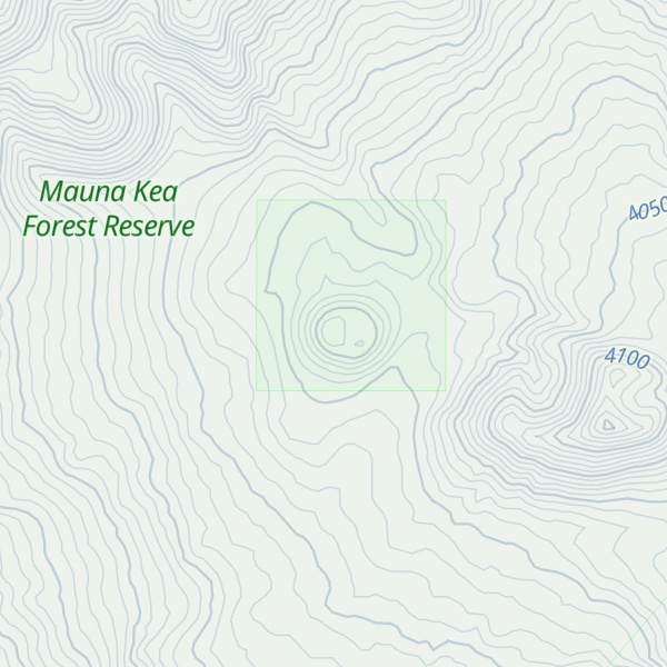 Map of Puʻupōhaku