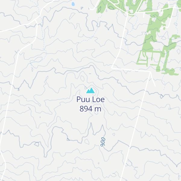 Map of Puu Loe