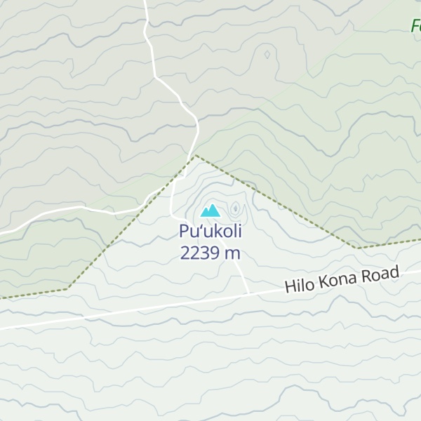 Map of Puʻukoli