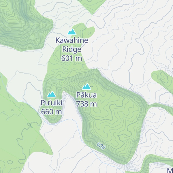 Map of Pākua