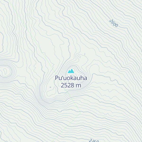 Map of Puʻuokauha