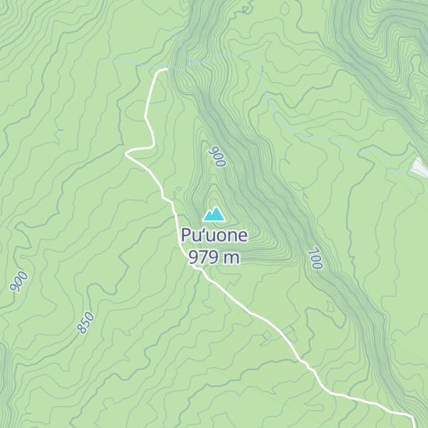 Map of Puʻuone