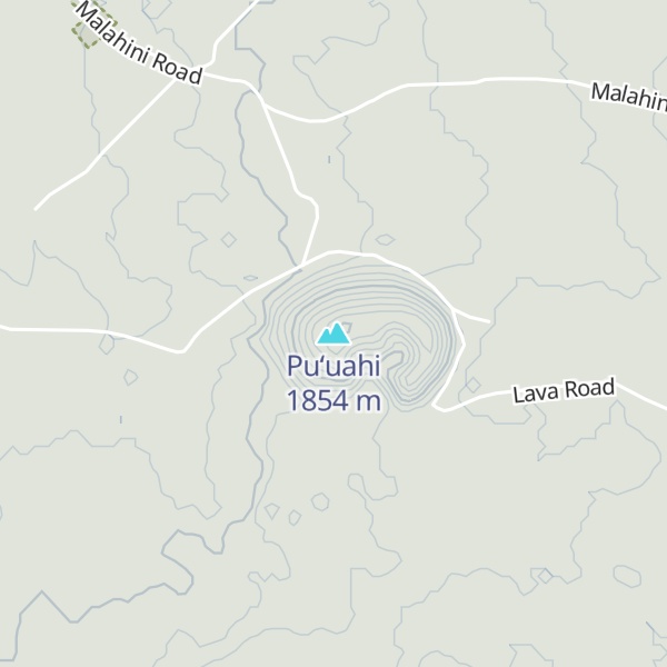 Map of Puʻuahi