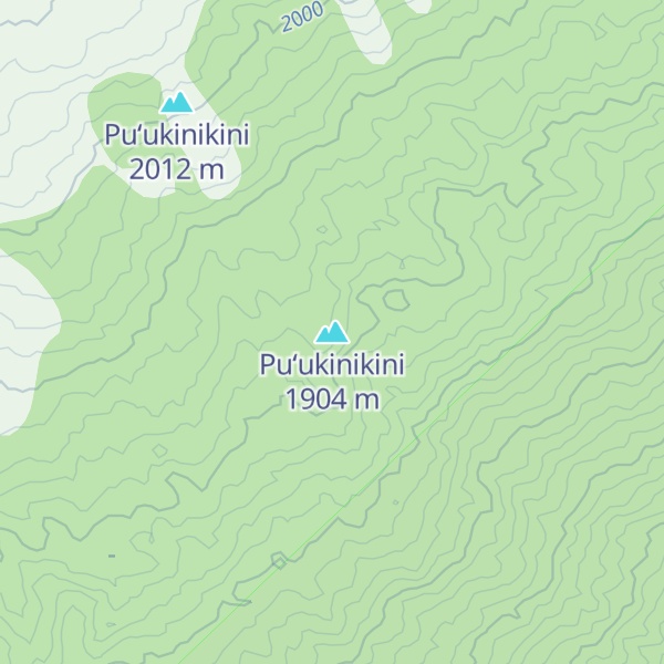 Map of Pu‘ukinikini
