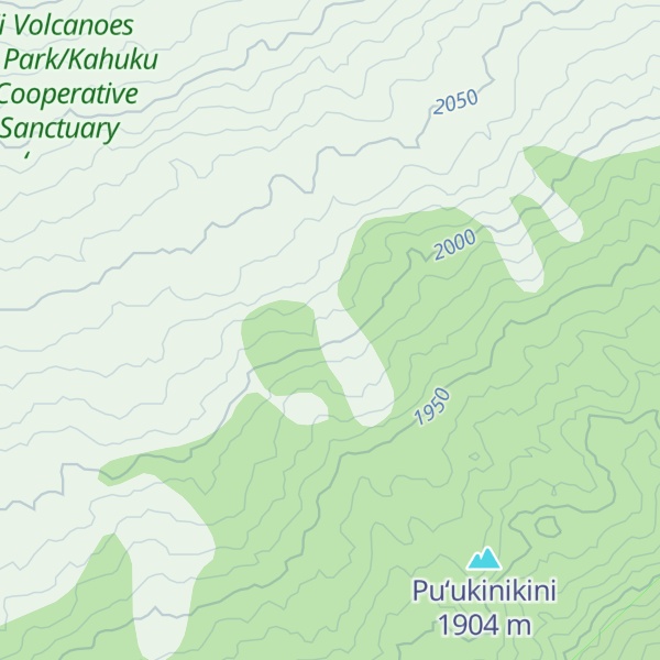 Map of Puʻukinikini