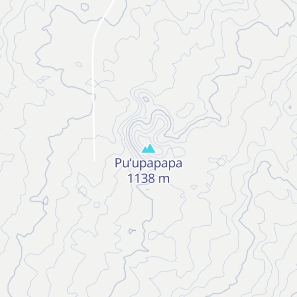 Map of Puʻupapapa