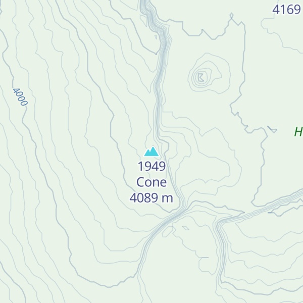 Map of 1949 Cone