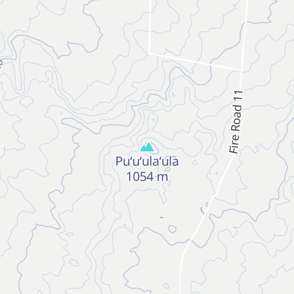 Map of Puʻuʻulaʻula