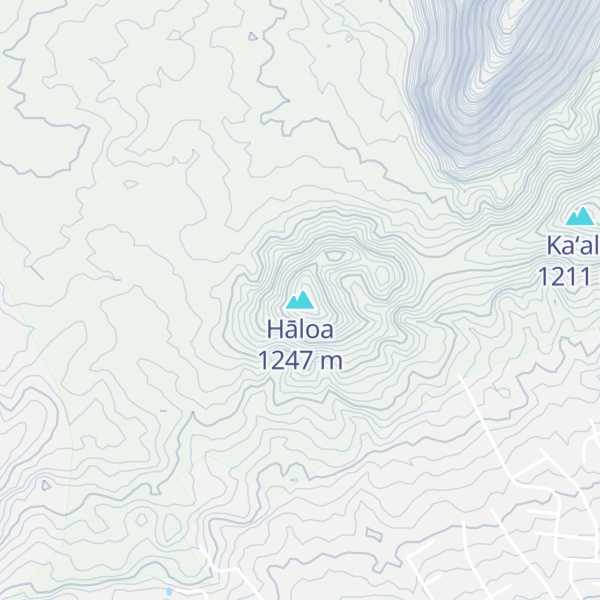 Map of Hāloa