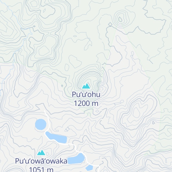 Map of Puʻuʻohu