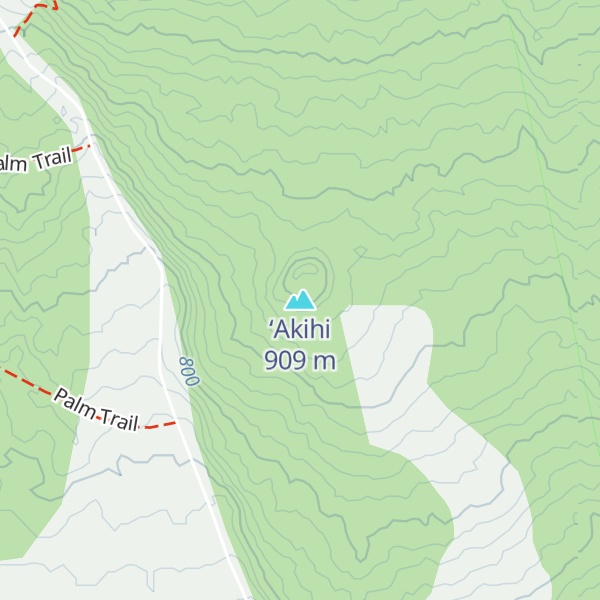 Map of ʻAkihi