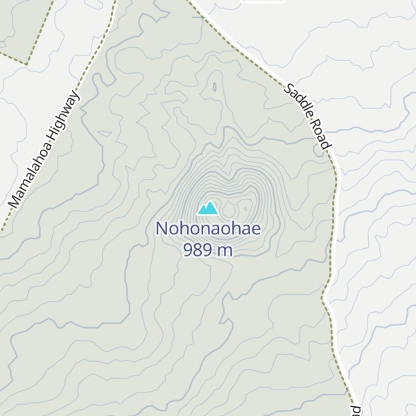 Map of Nohonaohae