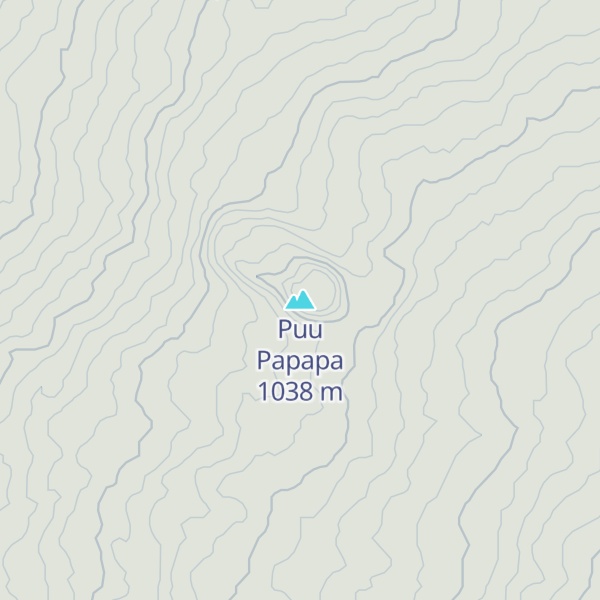 Map of Puu Papapa