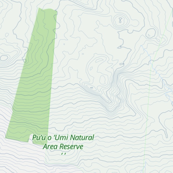 Map of Puʻupohoʻulaʻula