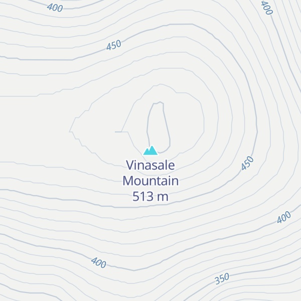 Map of Vinasale Mountain