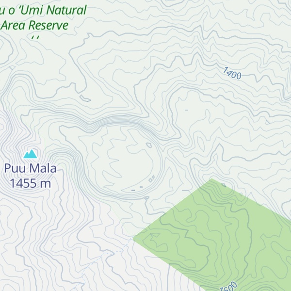 Map of Puu Ahia