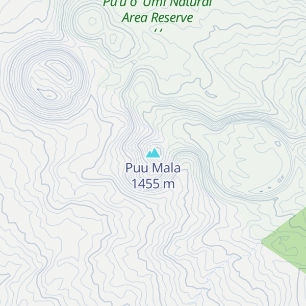 Map of Puu Mala