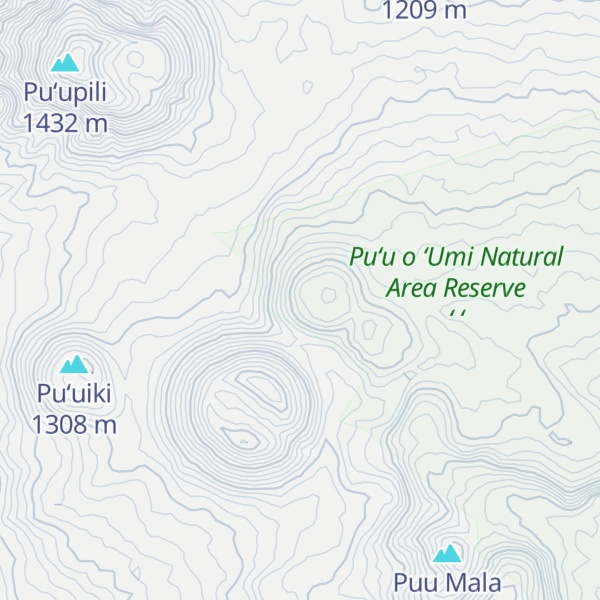 Map of Puu Pala