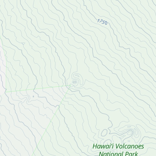 Map of Puu Ohohia