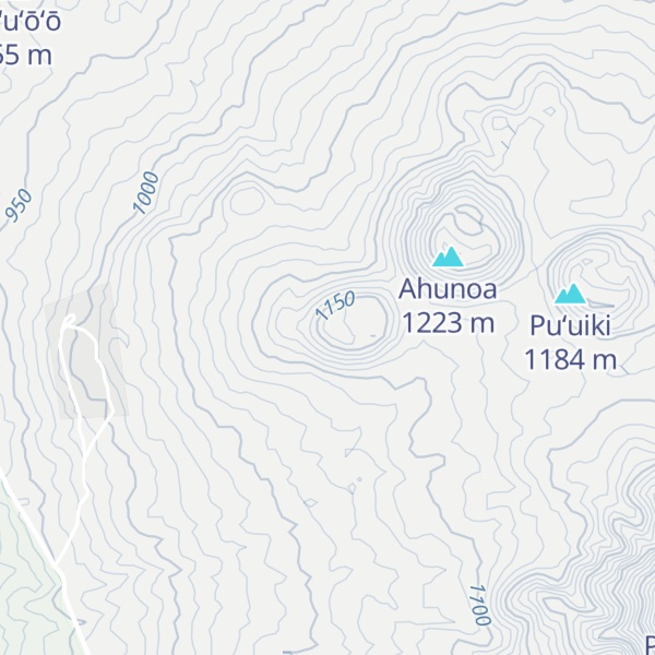 Map of Waiakanonula