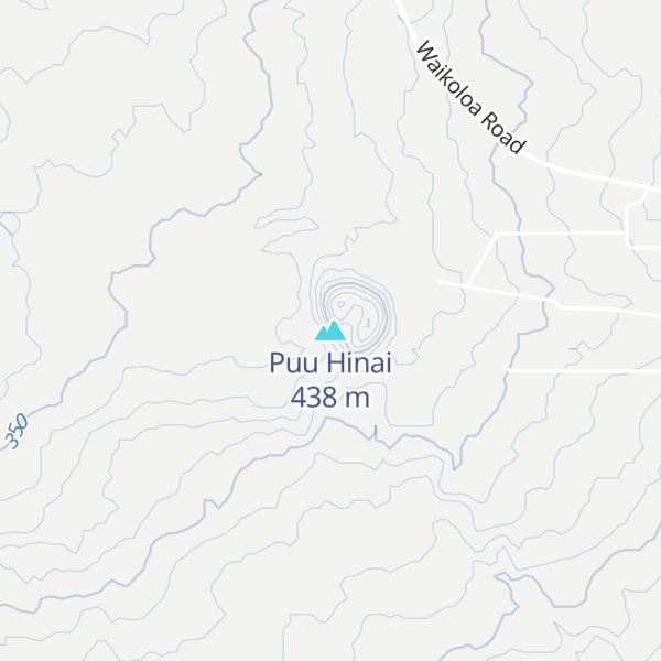 Map of Puu Hinai