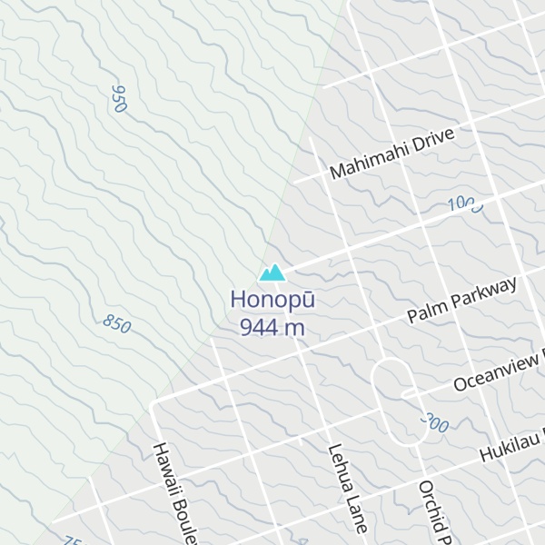 Map of Honopū