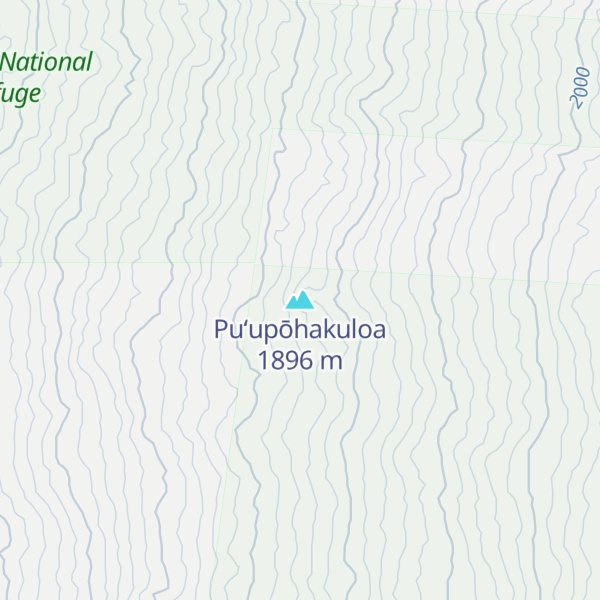 Map of Puʻupōhakuloa