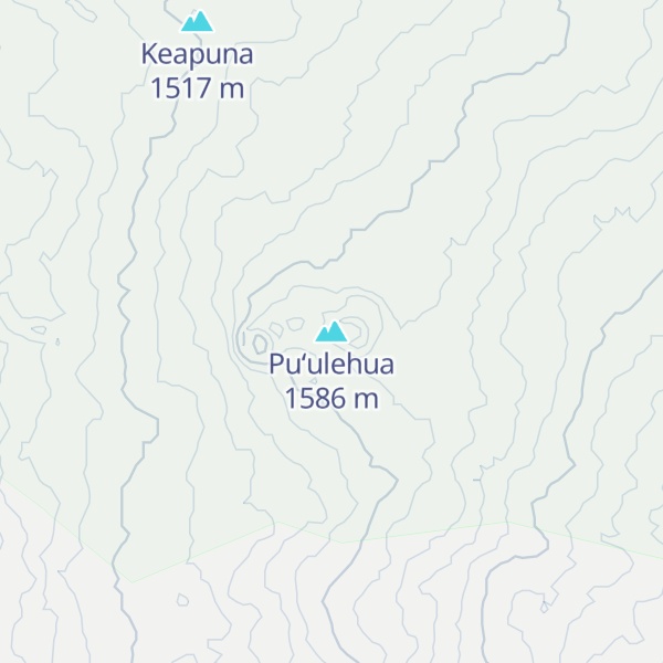 Map of Puʻulehua
