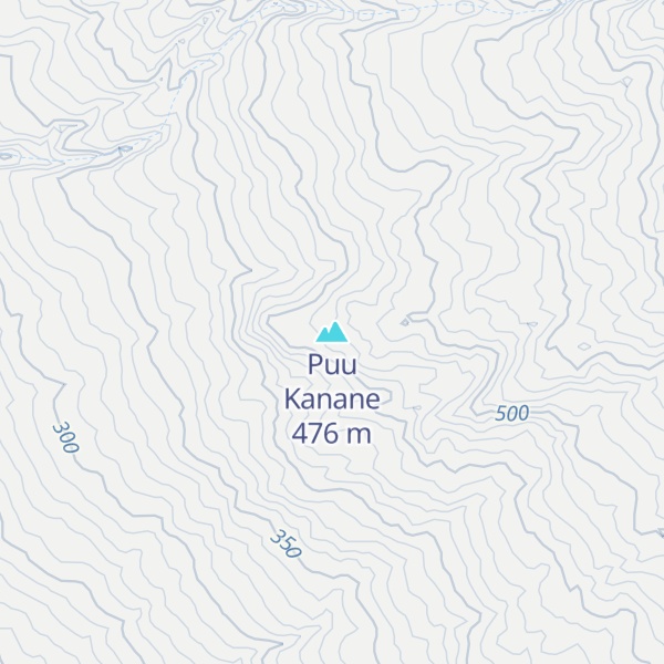 Map of Puu Kanane
