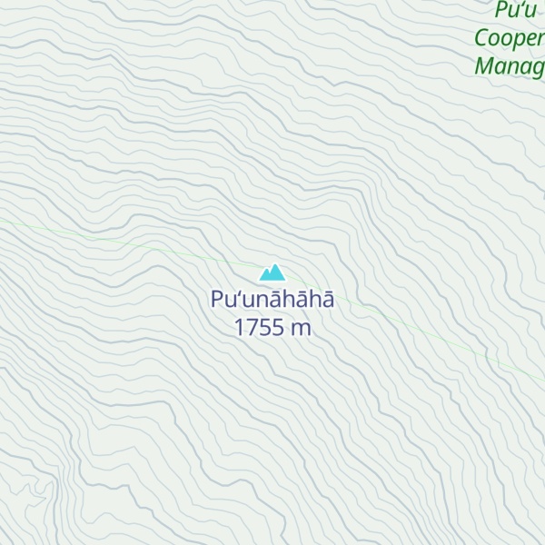 Map of Puʻunāhāhā