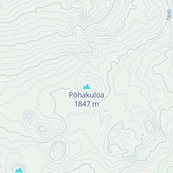Map of Pōhakuloa