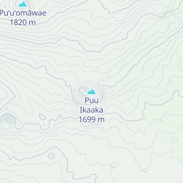 Map of Puu Ikaaka