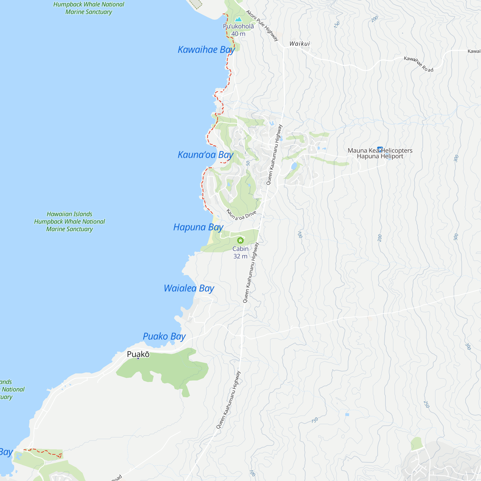 Cabin map
