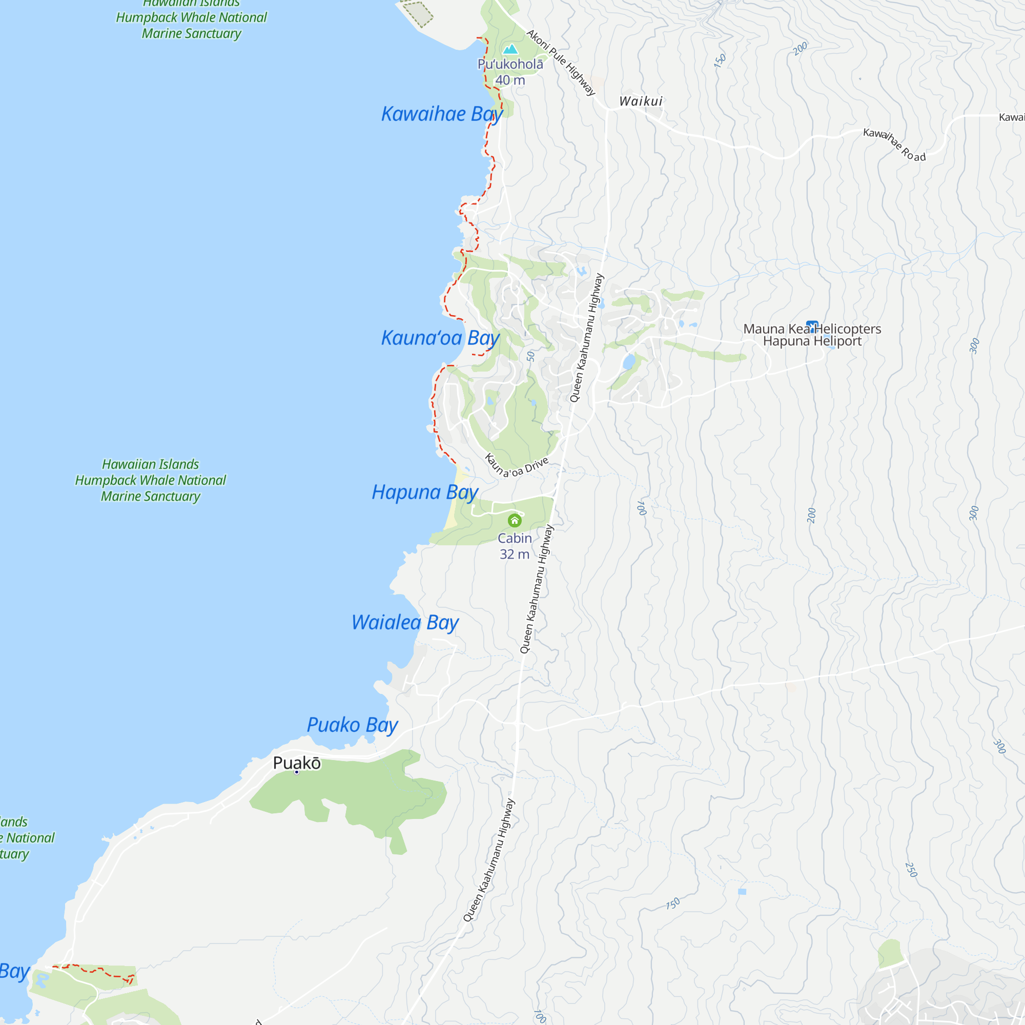 Cabin map