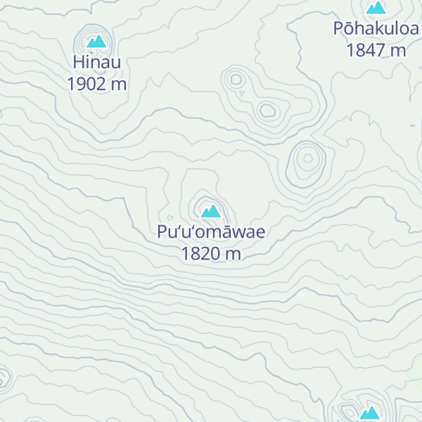 Map of Puʻuʻomāwae
